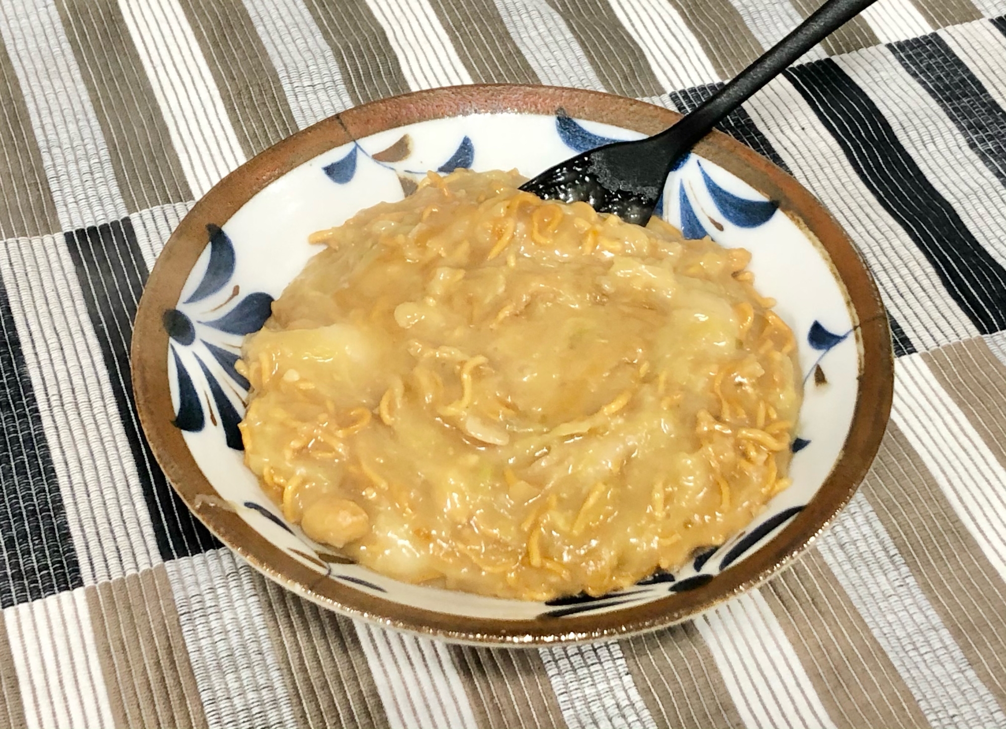 簡単 フライパンでベビースター入りもんじゃ焼き レシピ 作り方 By くろみつきなこもち 楽天レシピ