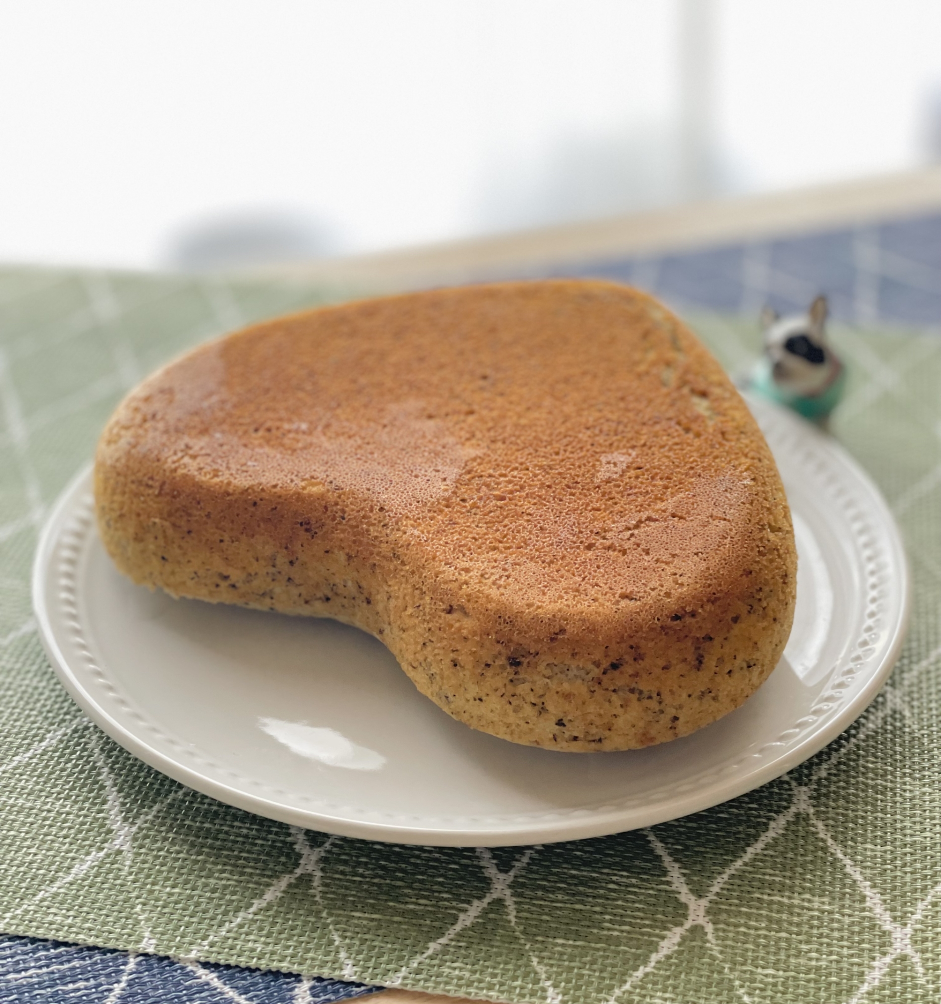 炊飯器de胡麻入り米粉ケーキ♡
