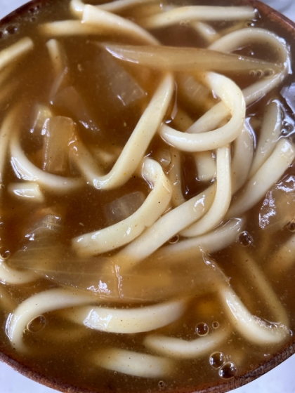 とろみも簡単 カレーうどん