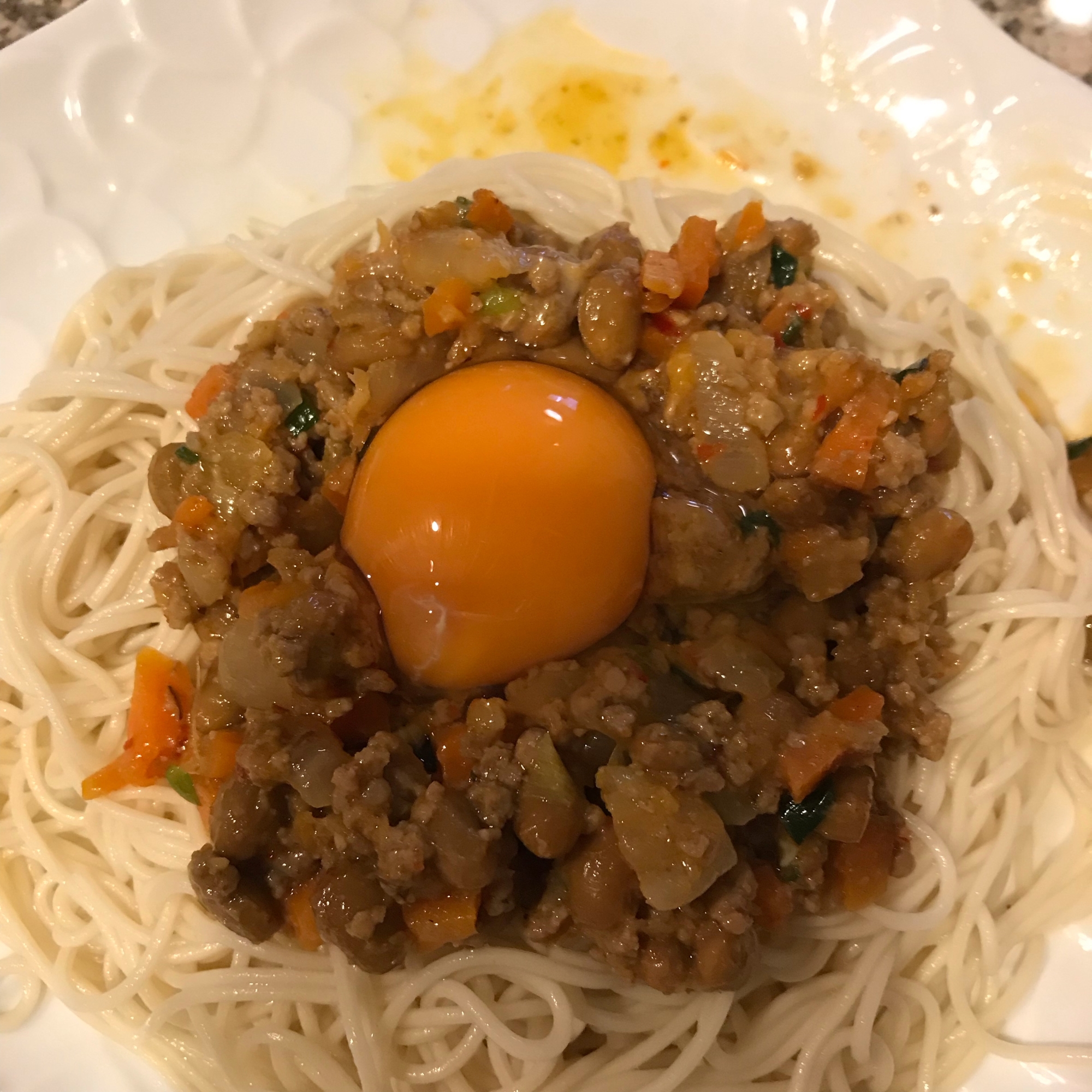 肉味噌ソーメン