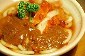 ちきんかつカレーうどん