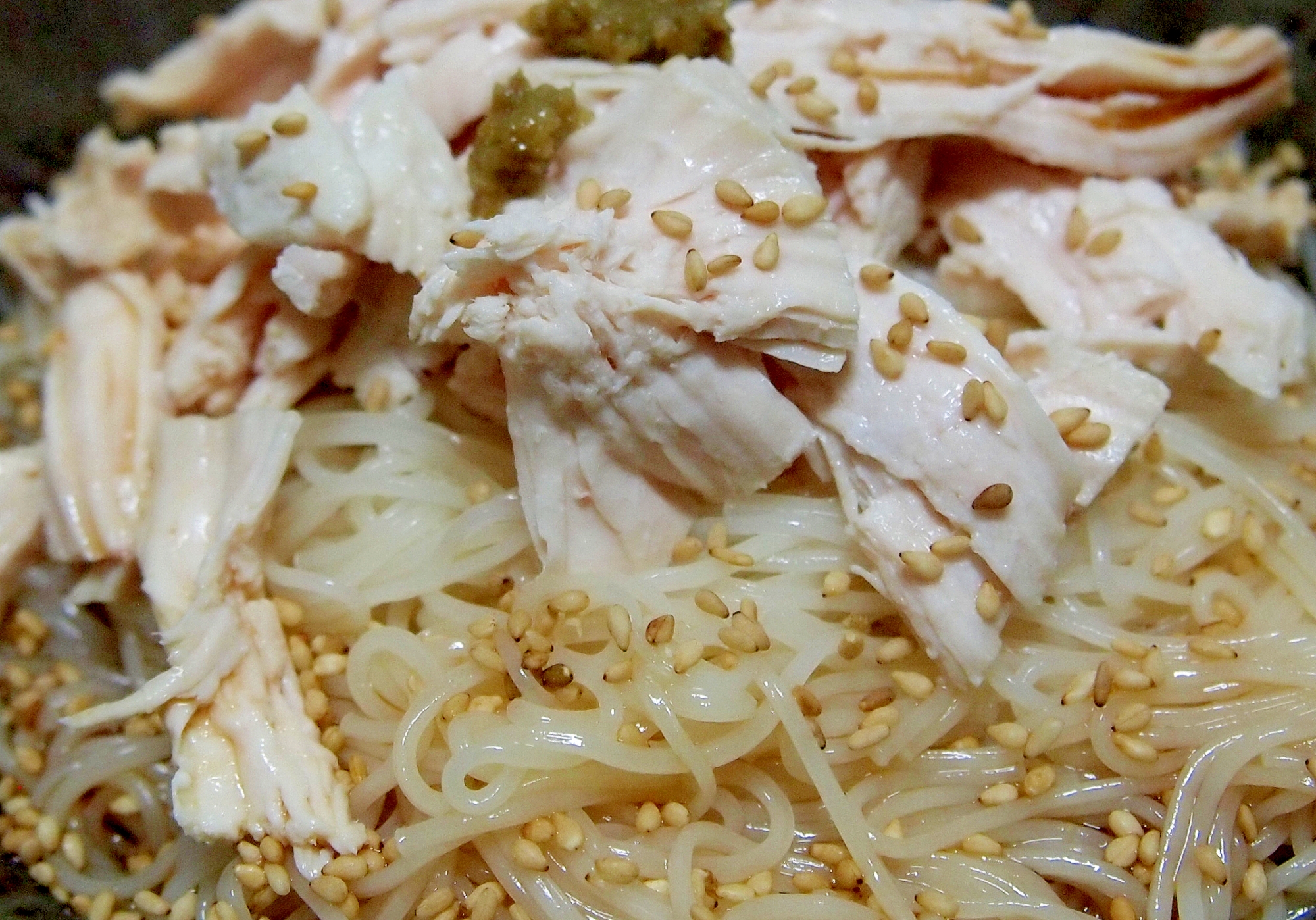 ゆで鶏とゆず胡椒のごまそうめん レシピ 作り方 By まるっとまる 楽天レシピ ゆで鶏とゆず胡椒のごまそうめん レシピ 作り方 By まるっとまる 楽天レシピ