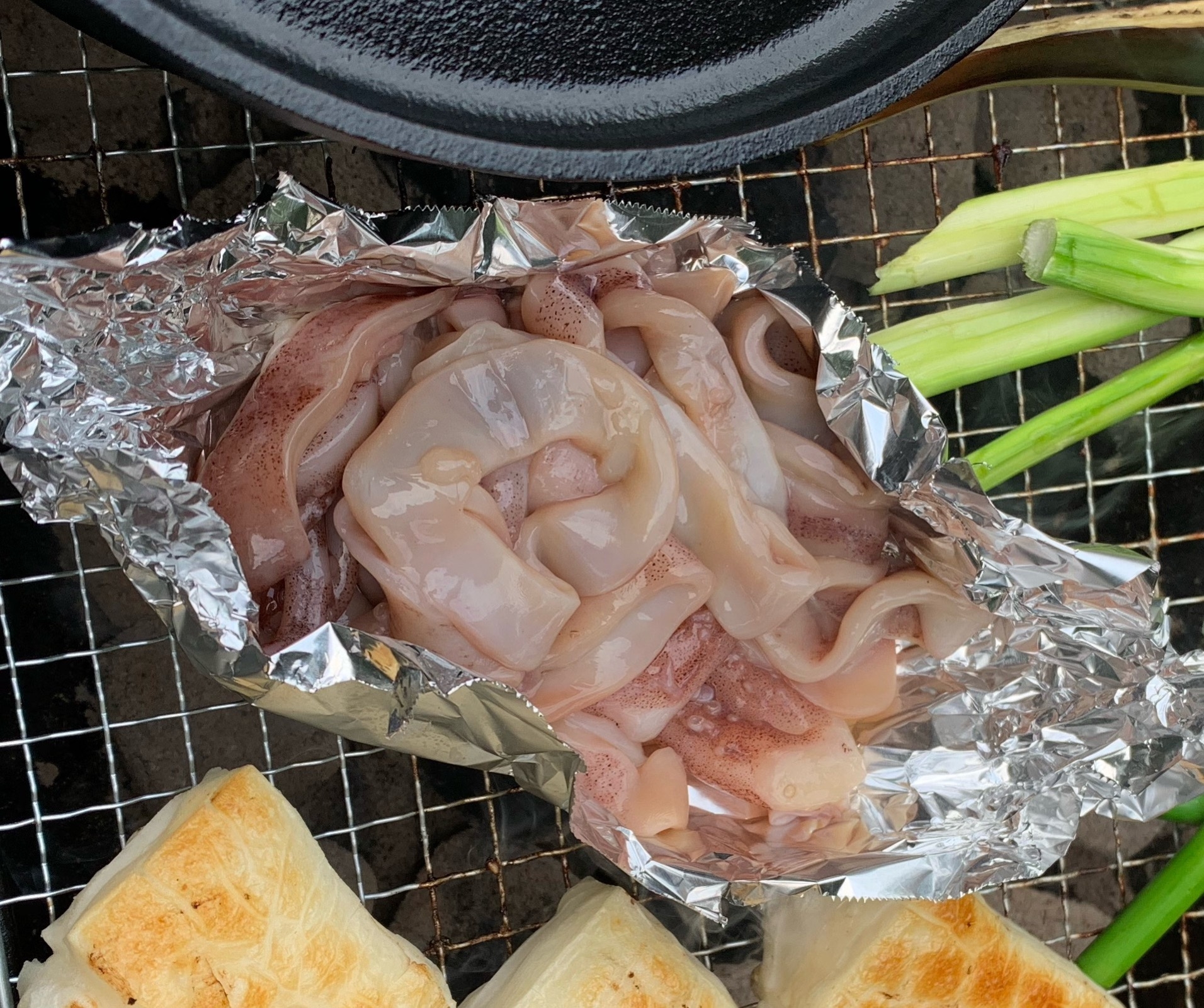 BBQに！お手軽イカ焼き