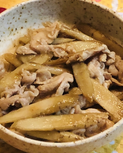 覚悟して！ごはんが進むから！豚肉とごぼうのしぐれ煮