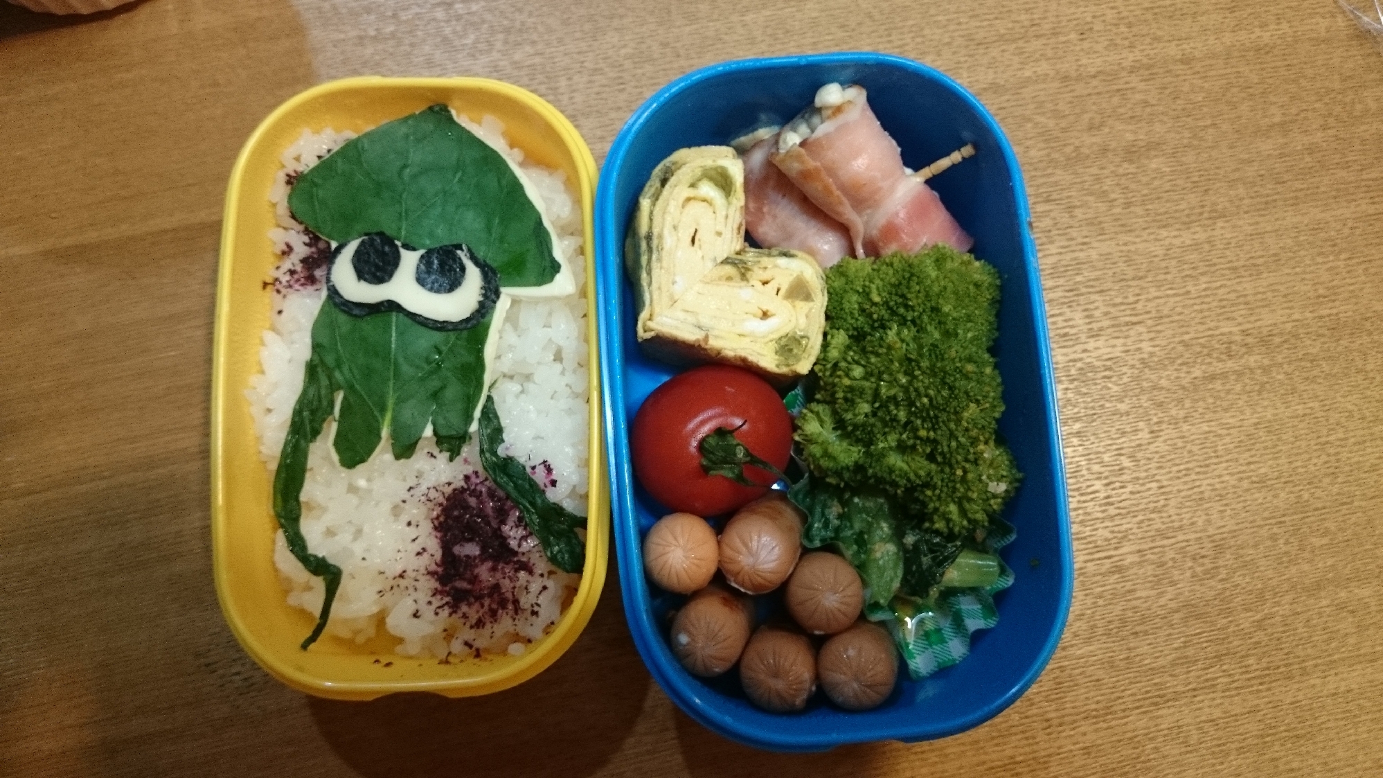 スプラトゥーンのイカのせ簡単キャラ弁 レシピ 作り方 By フリ子ちゃん 楽天レシピ スプラトゥーンのイカのせ簡単キャラ弁 レシピ 作り方 By フリ子ちゃん 楽天レシピ
