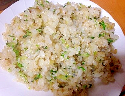 小さな子どもにおススメ！白菜チャーハン