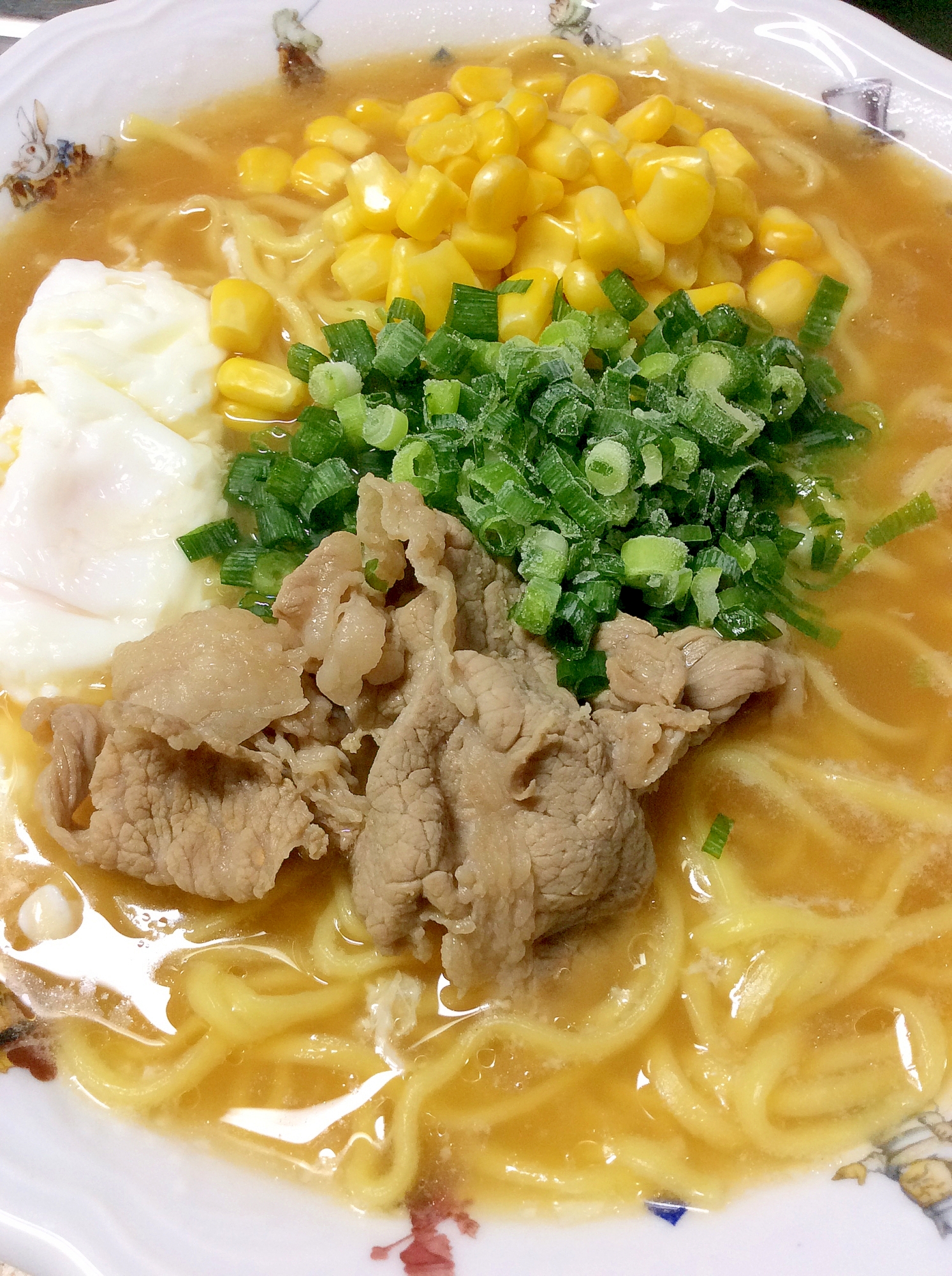 味噌ラーメン牛ばら入り レシピ 作り方 By Madone6 楽天レシピ