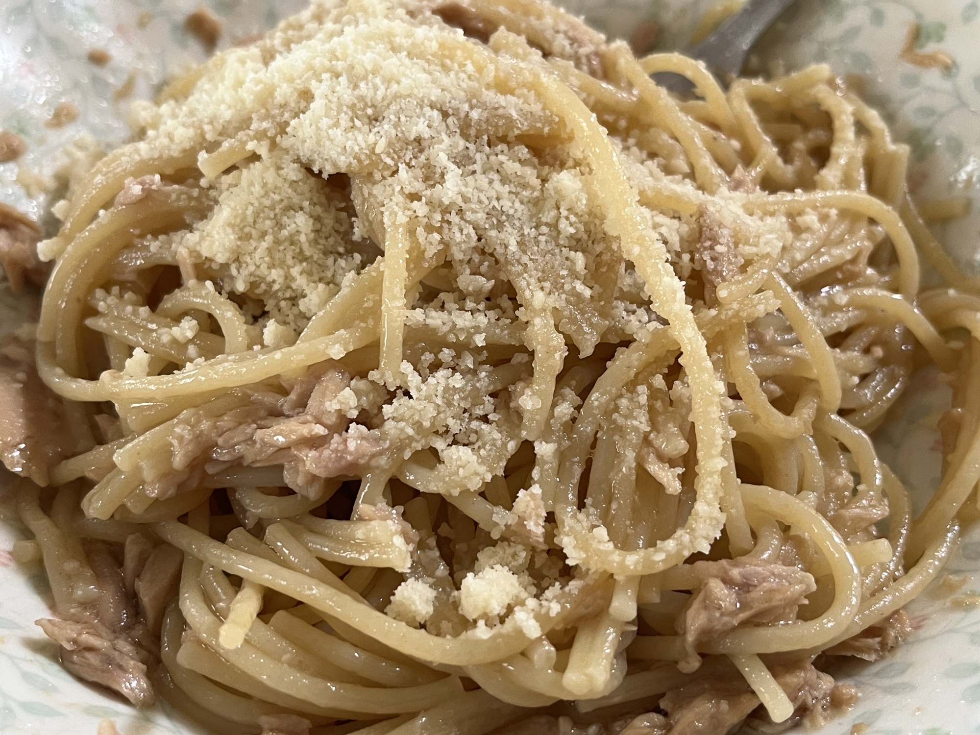 レンジでパスタ
