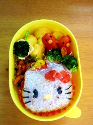 キャラ弁 キティちゃん レシピ 作り方 By そら くらら 楽天レシピ キャラ弁 キティちゃん レシピ 作り方 By そら くらら 楽天レシピ