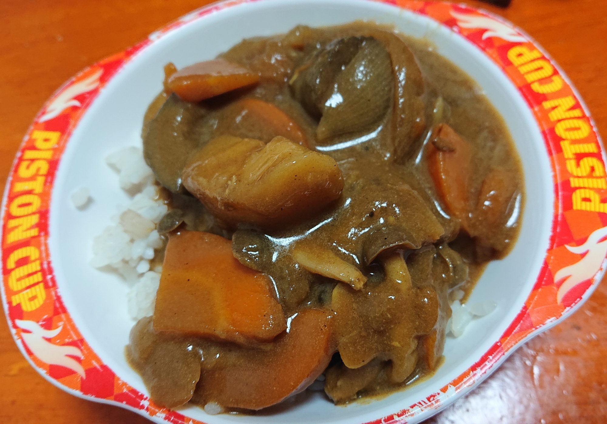 なすとしめじ入りスタミナカレー