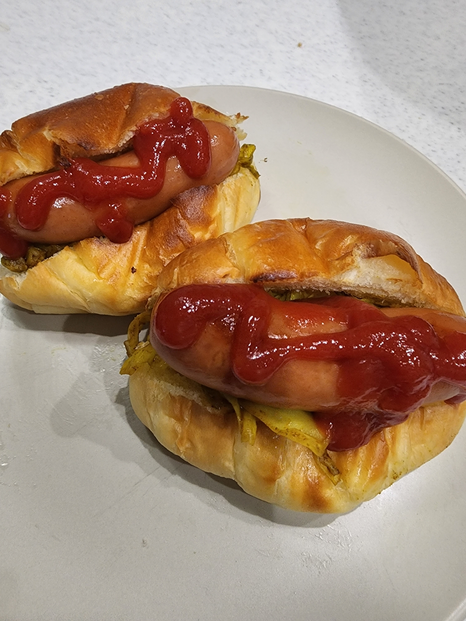 ホットドッグカレー味