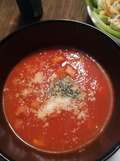 残ったトマト缶で！ミネストローネ