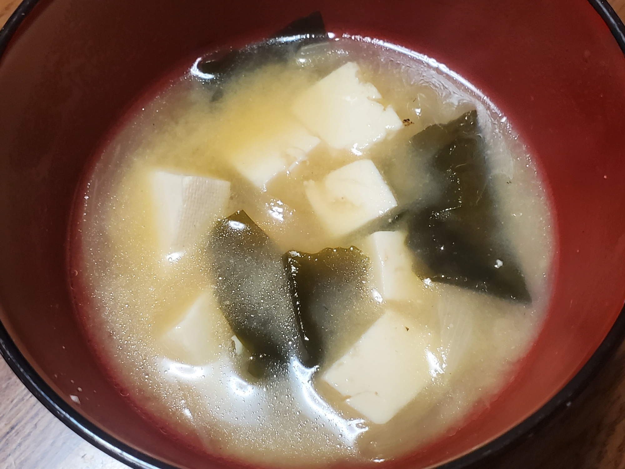 ごま油香る！中華風味噌汁