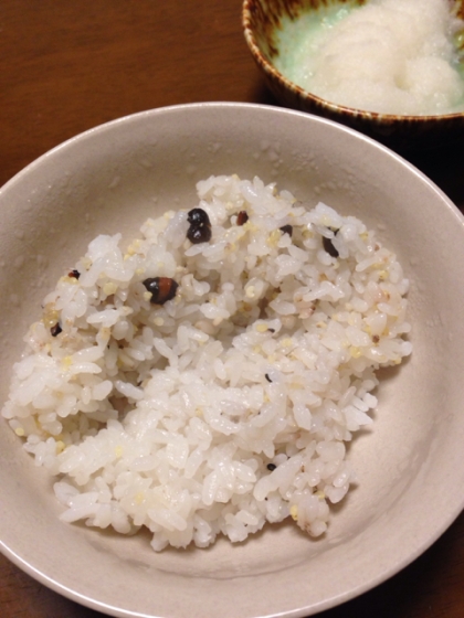 健康のために雑穀米！
毎日食べています(*^^*)
美味しかった〜