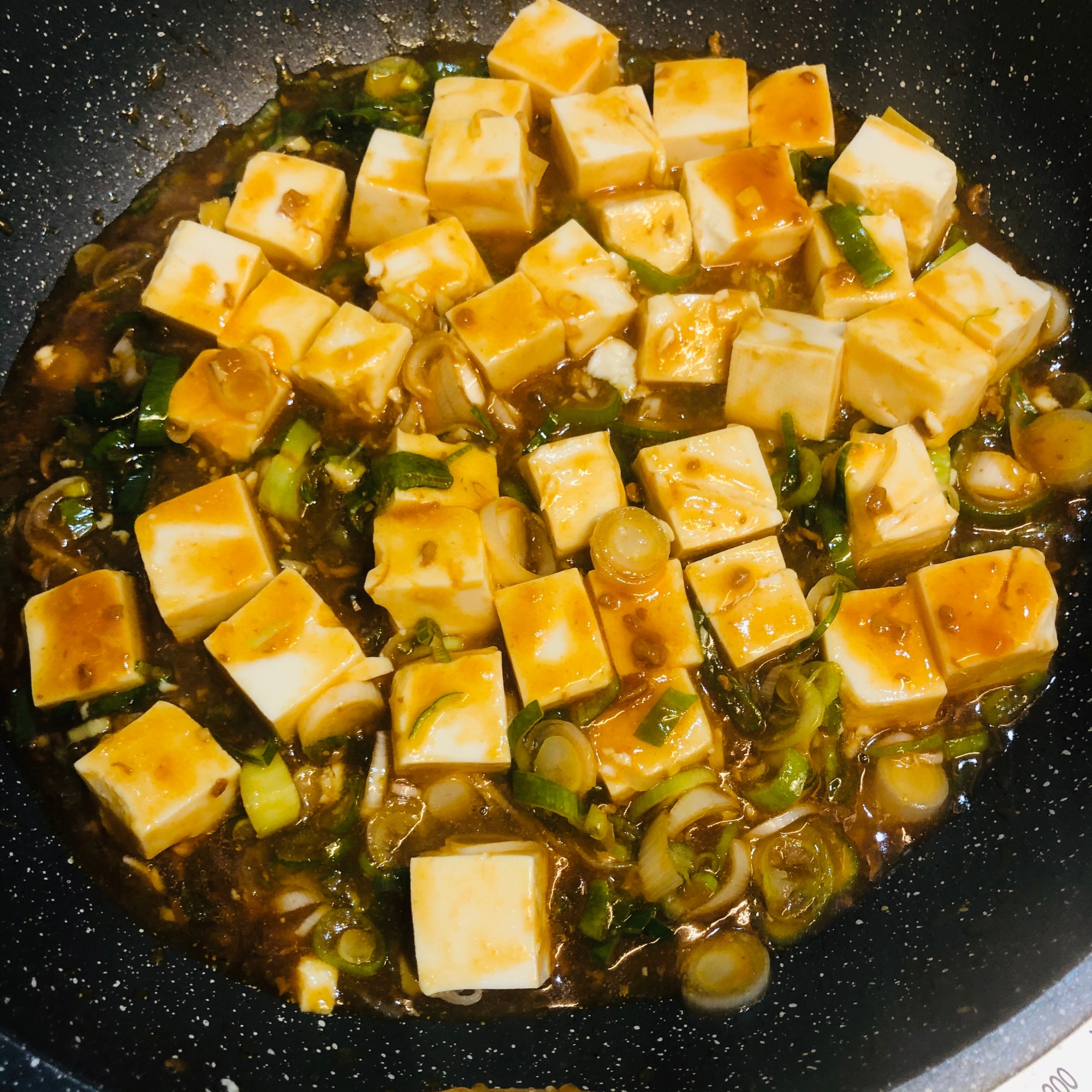 ねぎたっぷり！基本の麻婆豆腐