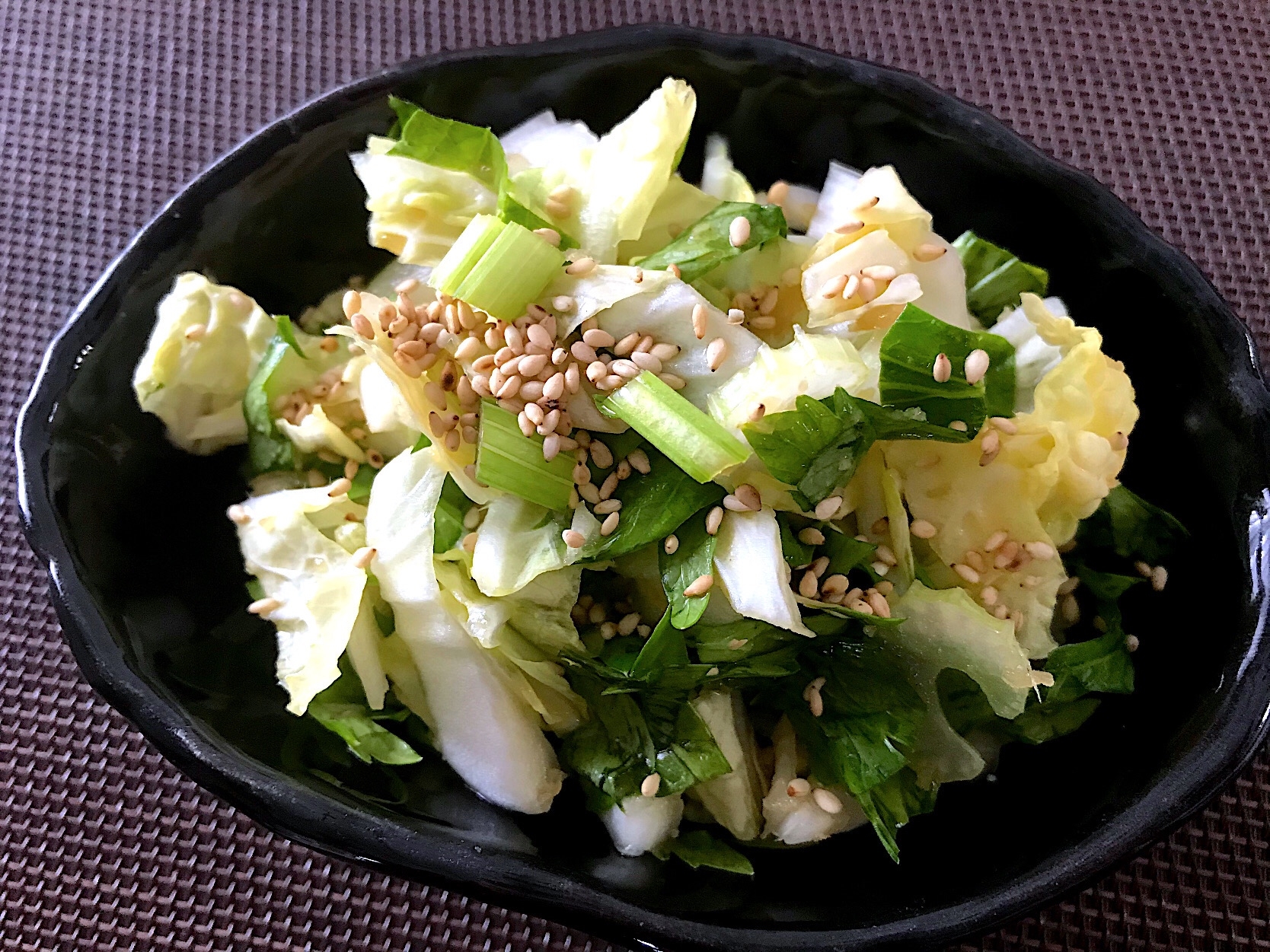 セロリと白菜のサラダ風即席漬け☆