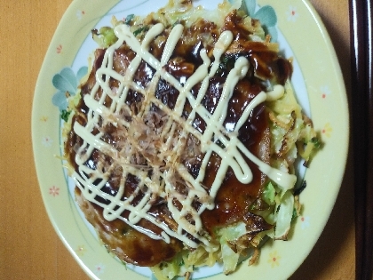 薄力粉でお好み焼き