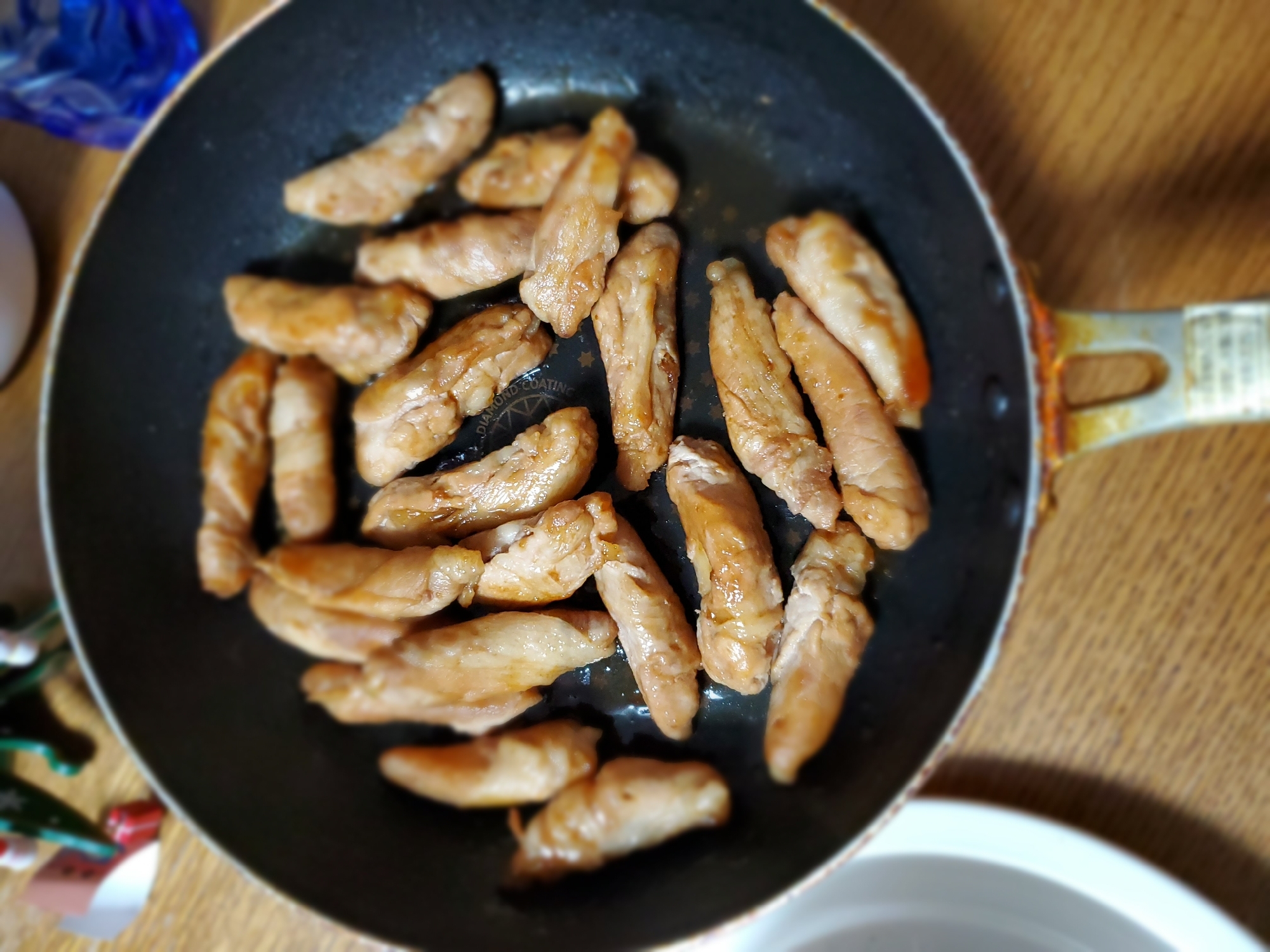 フライドポテトの豚肉巻き