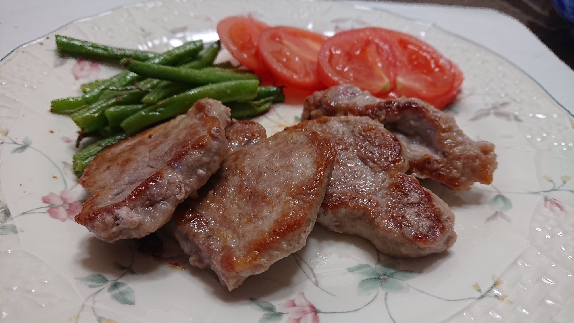 豚ヘレの生姜焼き