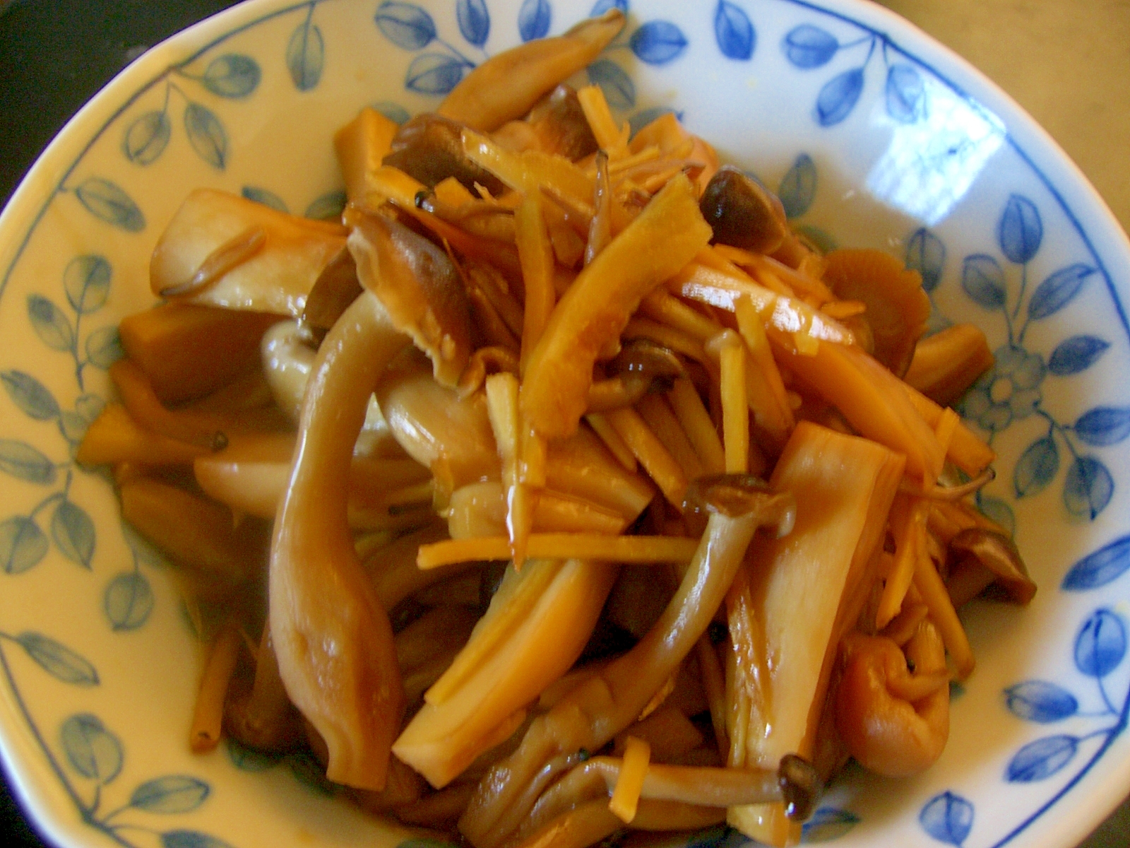 キノコの生姜佃煮