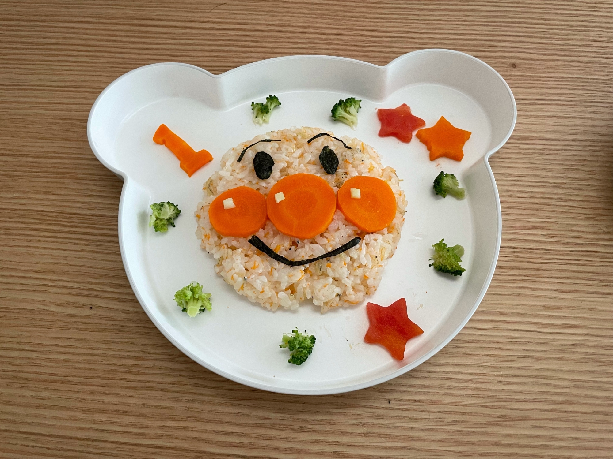 1歳誕生日に アンパンマンのバースデープレート レシピ 作り方 By ねりママ 楽天レシピ 1歳誕生日に アンパンマンのバースデープレート レシピ 作り方 By ねりママ 楽天レシピ