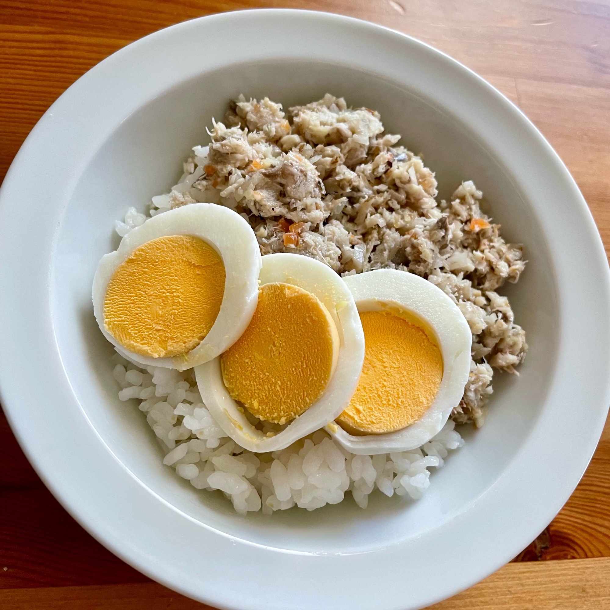 鯖そぼろ丼