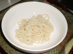 ホームベカーリーで手打ちうどん