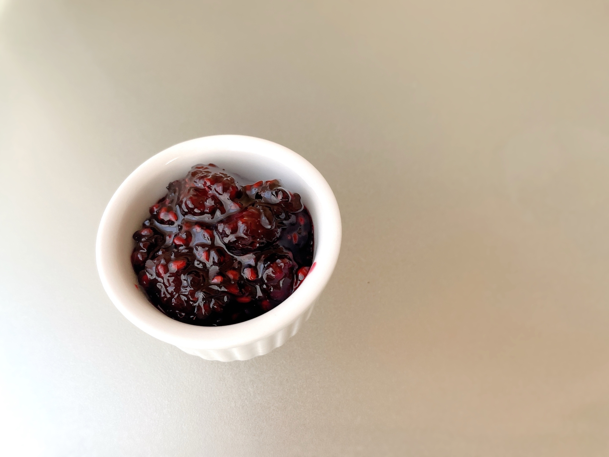 甘さ控えめ　甘酸っぱいブラックベリーのジャム