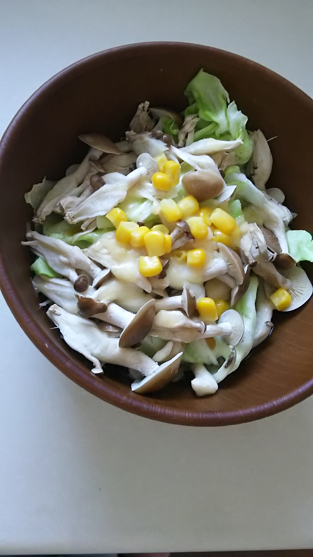 ダイエットにも ぶなしめじとキャベツの蒸しサラダ レシピ 作り方 By ちかねこママ 楽天レシピ