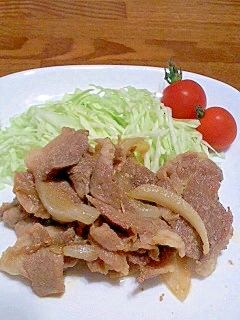 お肉やわらか はちみつしょうが焼き