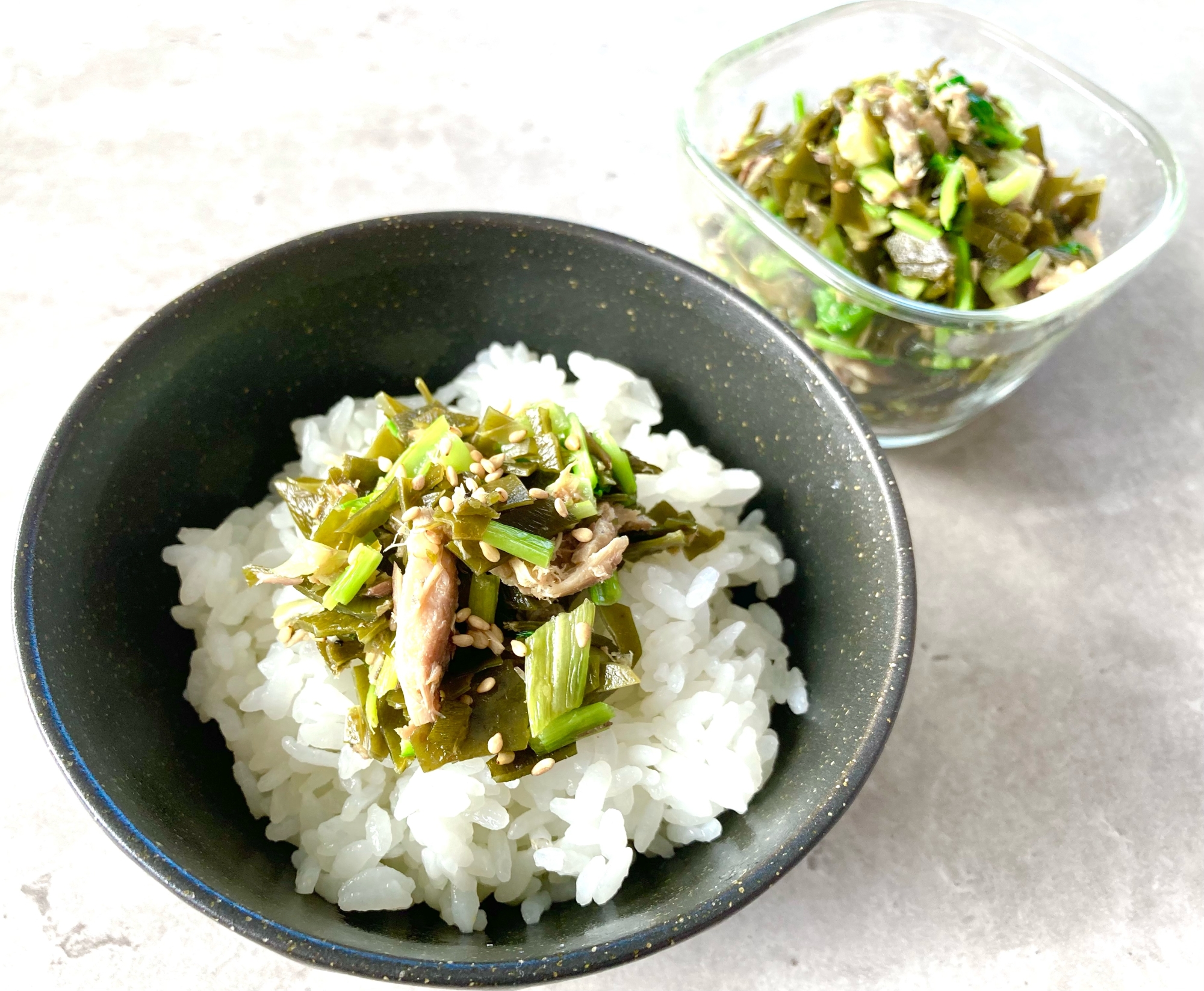 【出汁を取った後の昆布を再利用】サバ缶昆布ふりかけ