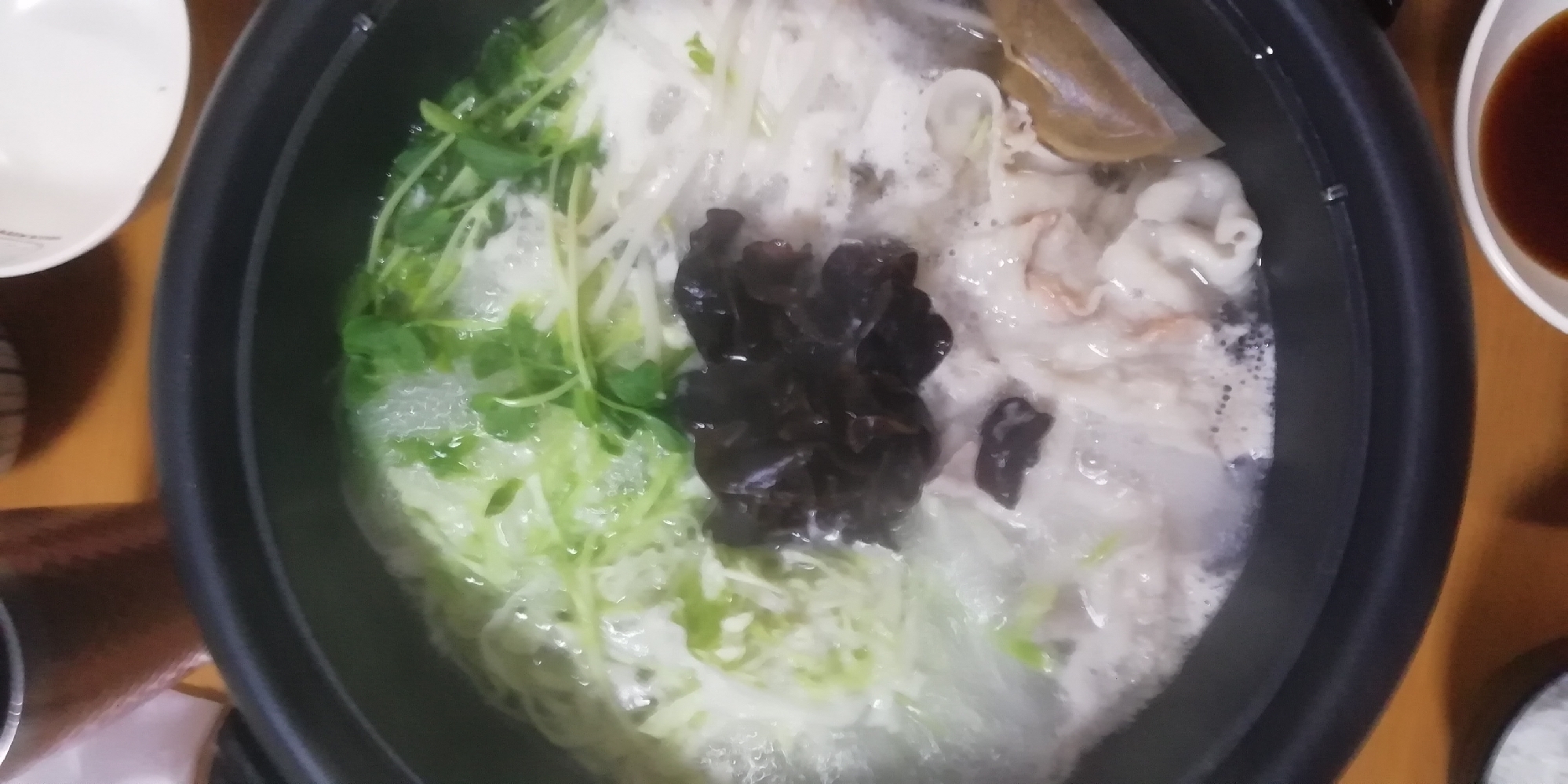 アゴだしを使った簡単しゃぶしゃぶ♪