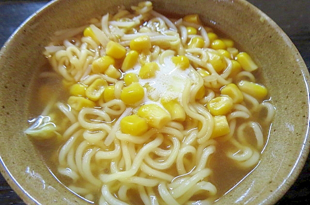 バターコーン即席ラーメン