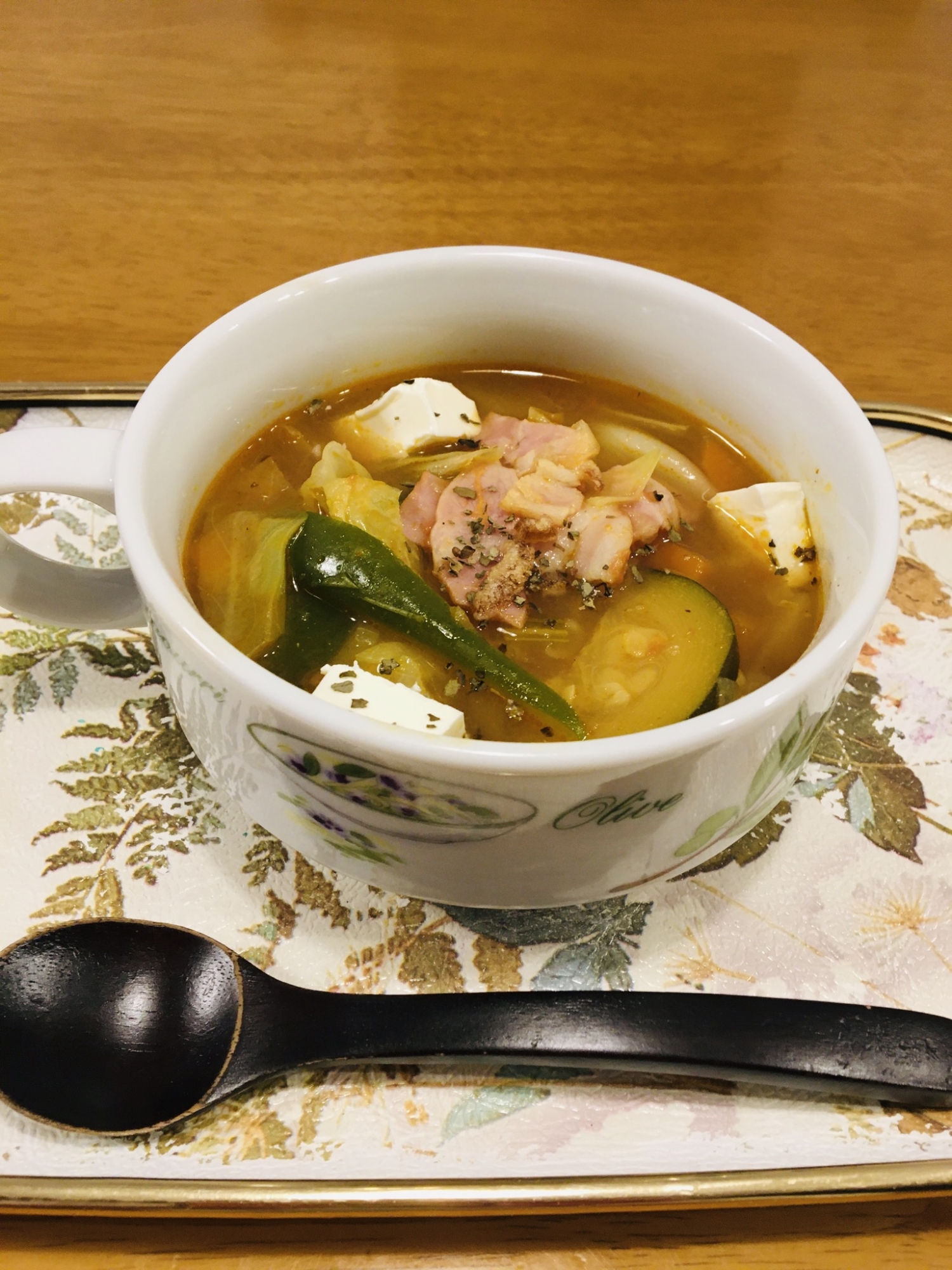 残りカレーをアレンジ 絶品 カレー風味野菜スープ レシピ 作り方 By 手づくりやさん 楽天レシピ