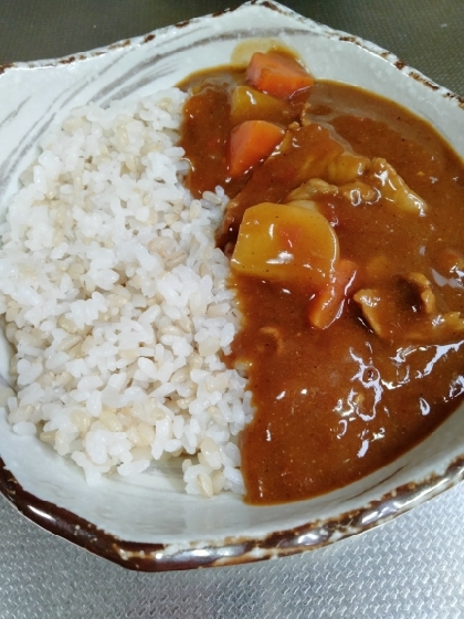 定番のカレーライス！　美味しかったです♪