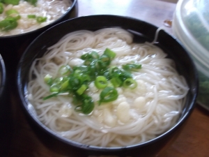 夏の余ったそうめんの活用♪にゅうめん