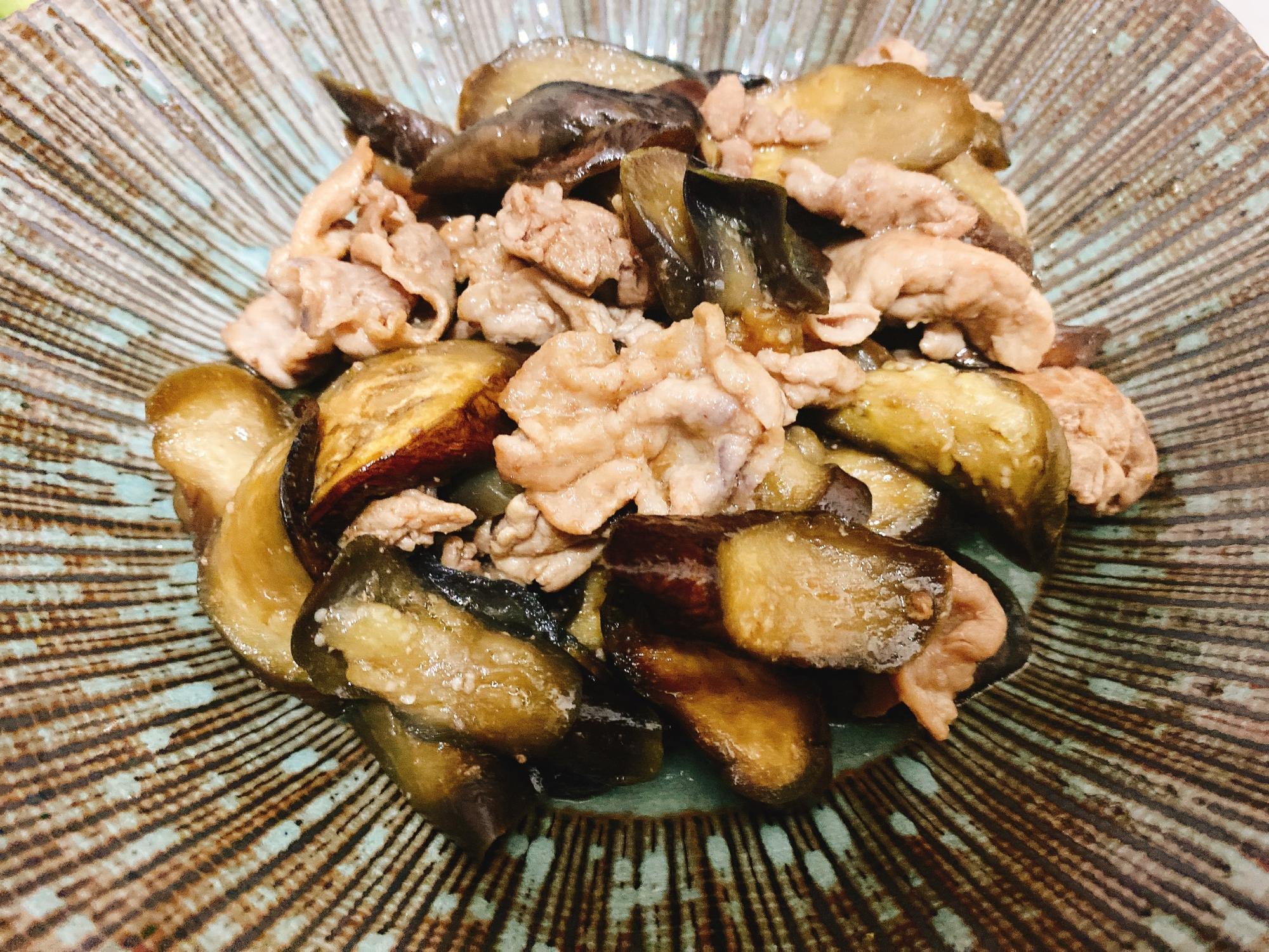 ♡豚肉と茄子の生姜焼き♡