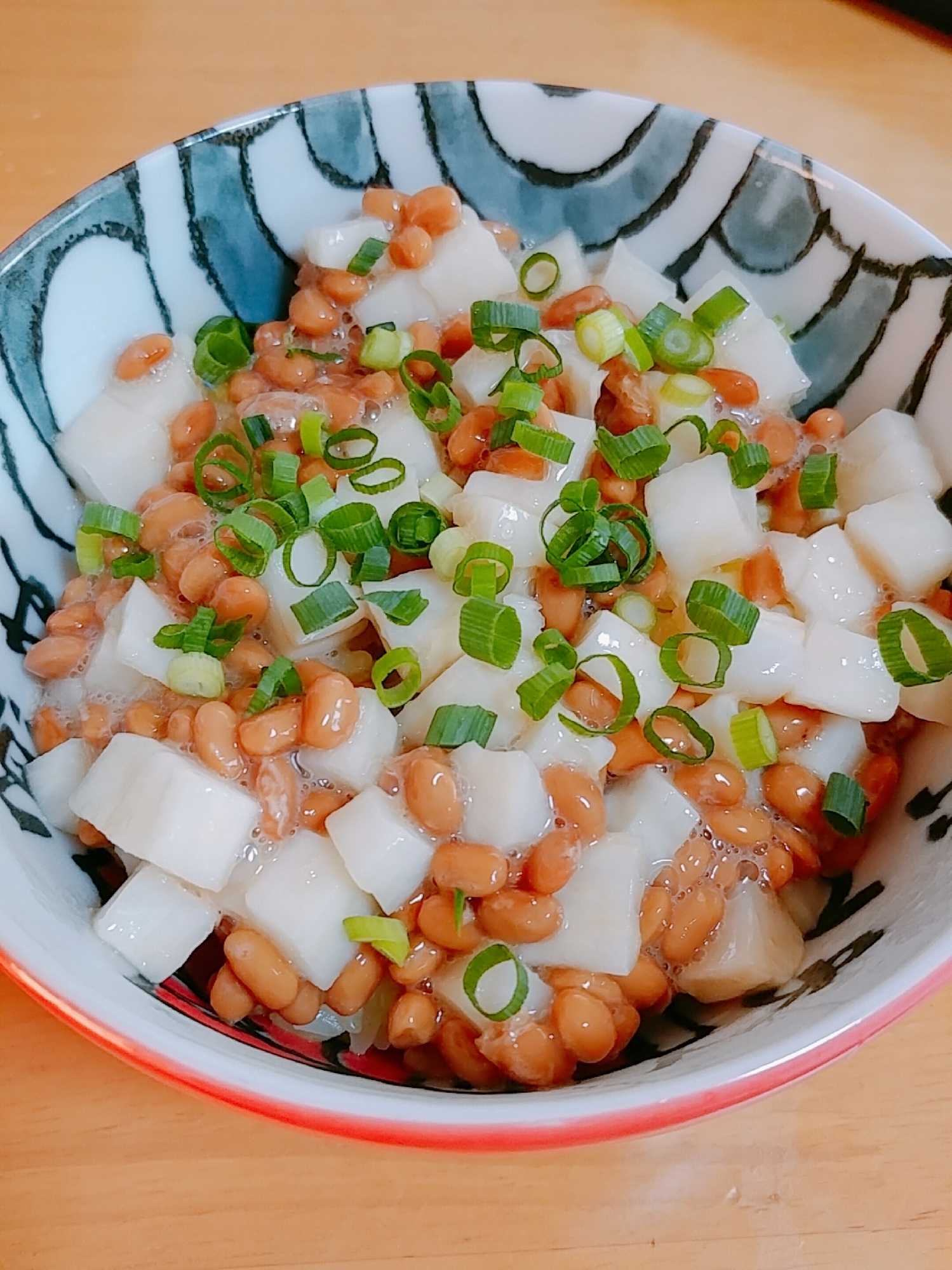 べったら漬けと卵醤油たれ納豆ご飯