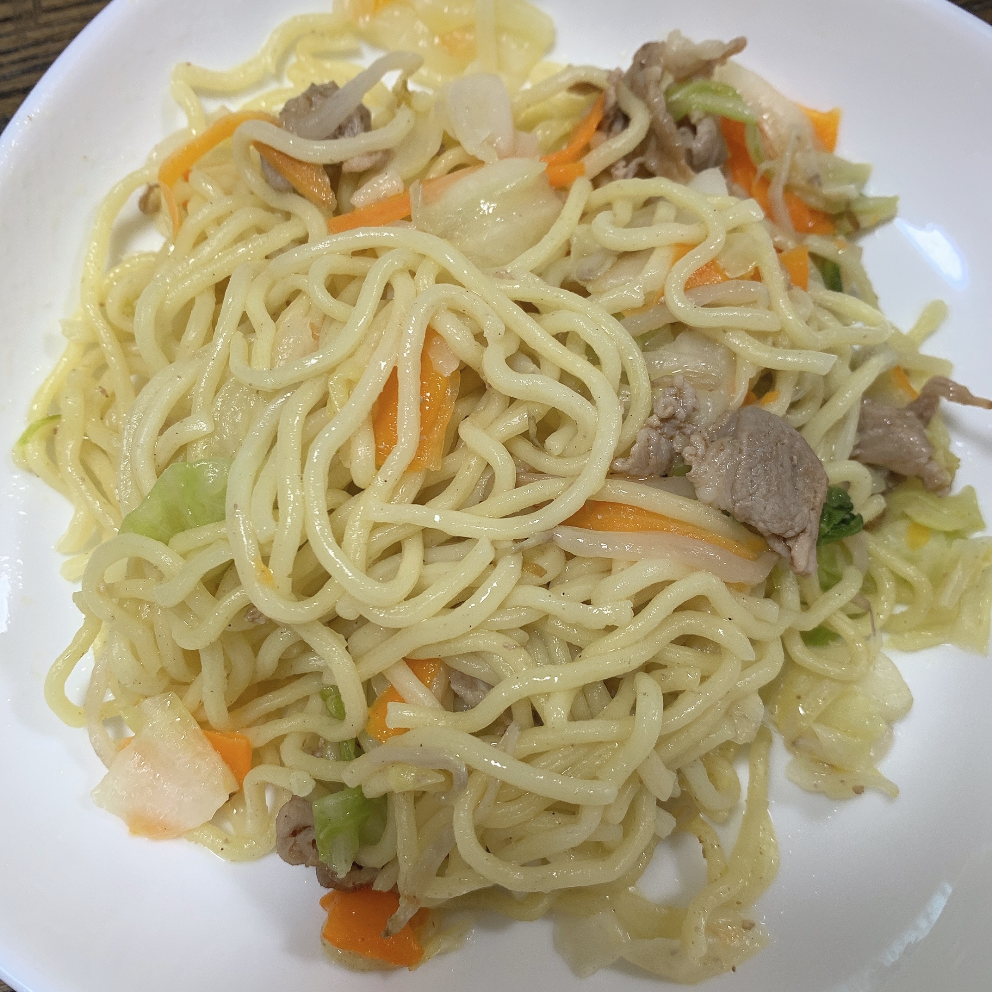 野菜たっぷり塩焼きそば