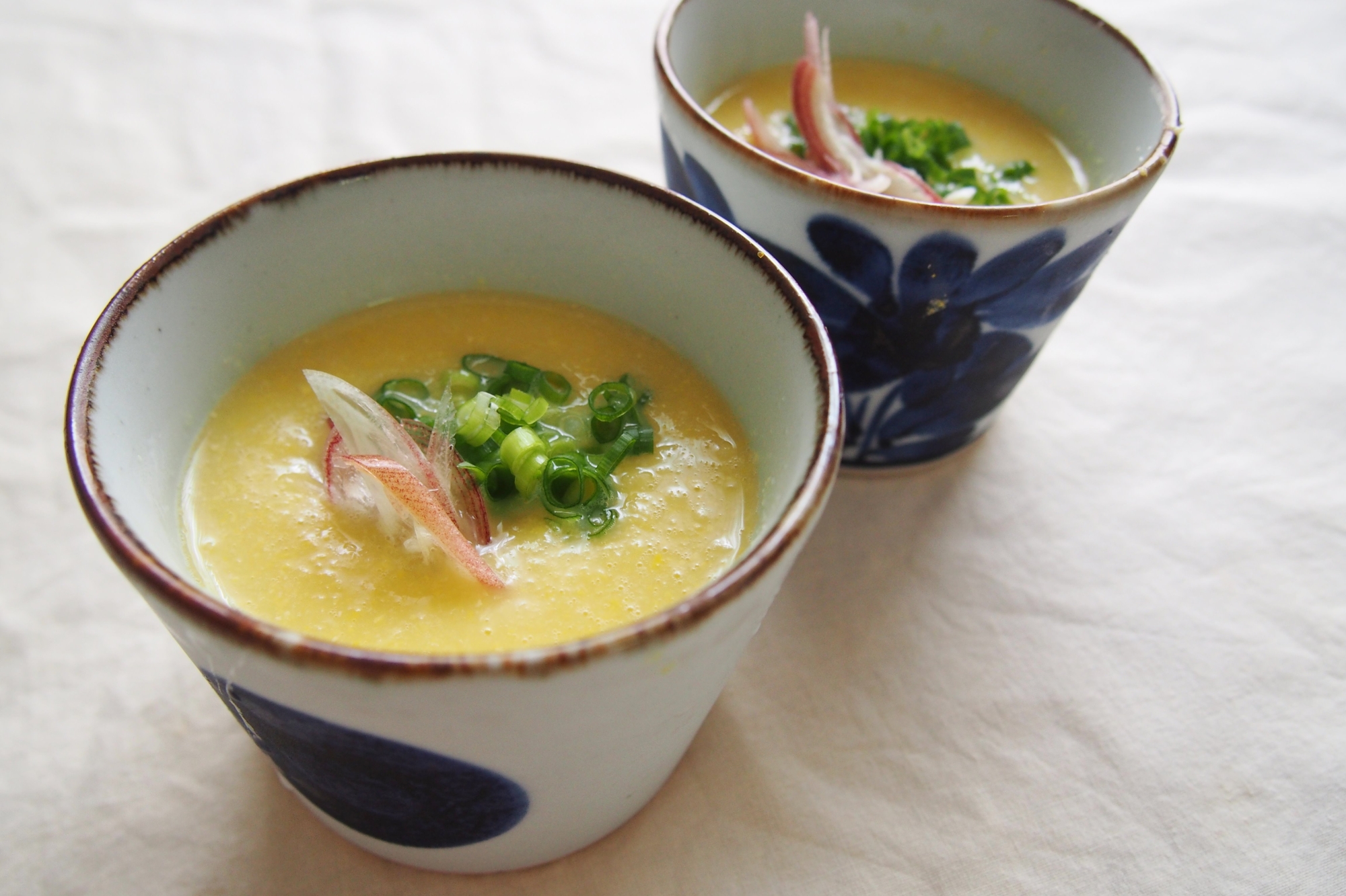 白醤油でこっくり♪とうもろこしのすり流し