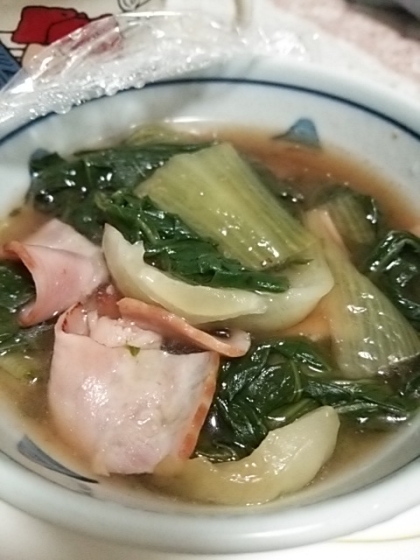 チンゲン菜たっぷり★スープ