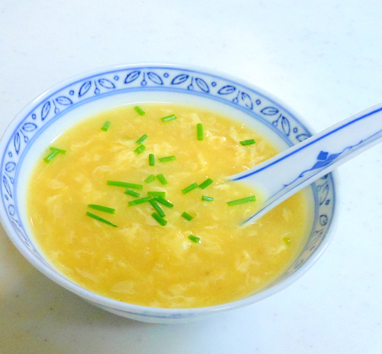 簡単な　中華コーンスープ