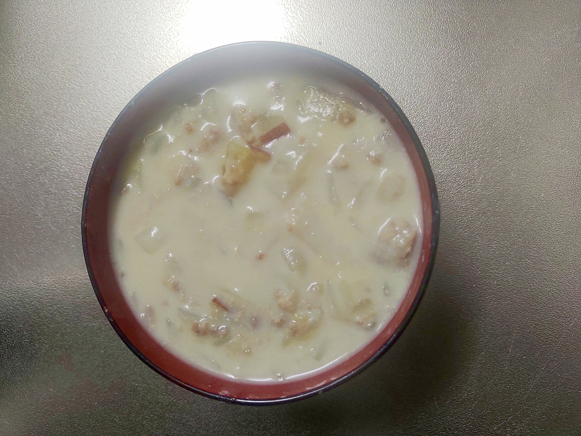 さつまいものクリームシチュー