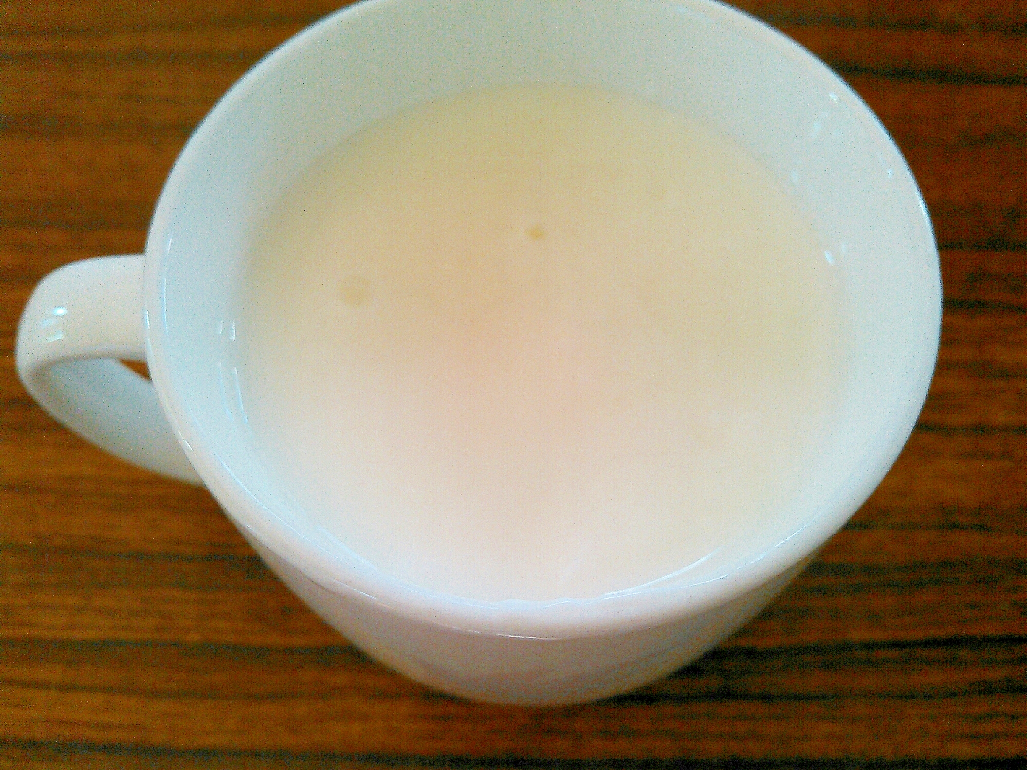 温まる☆ホットりんごヨーグルト