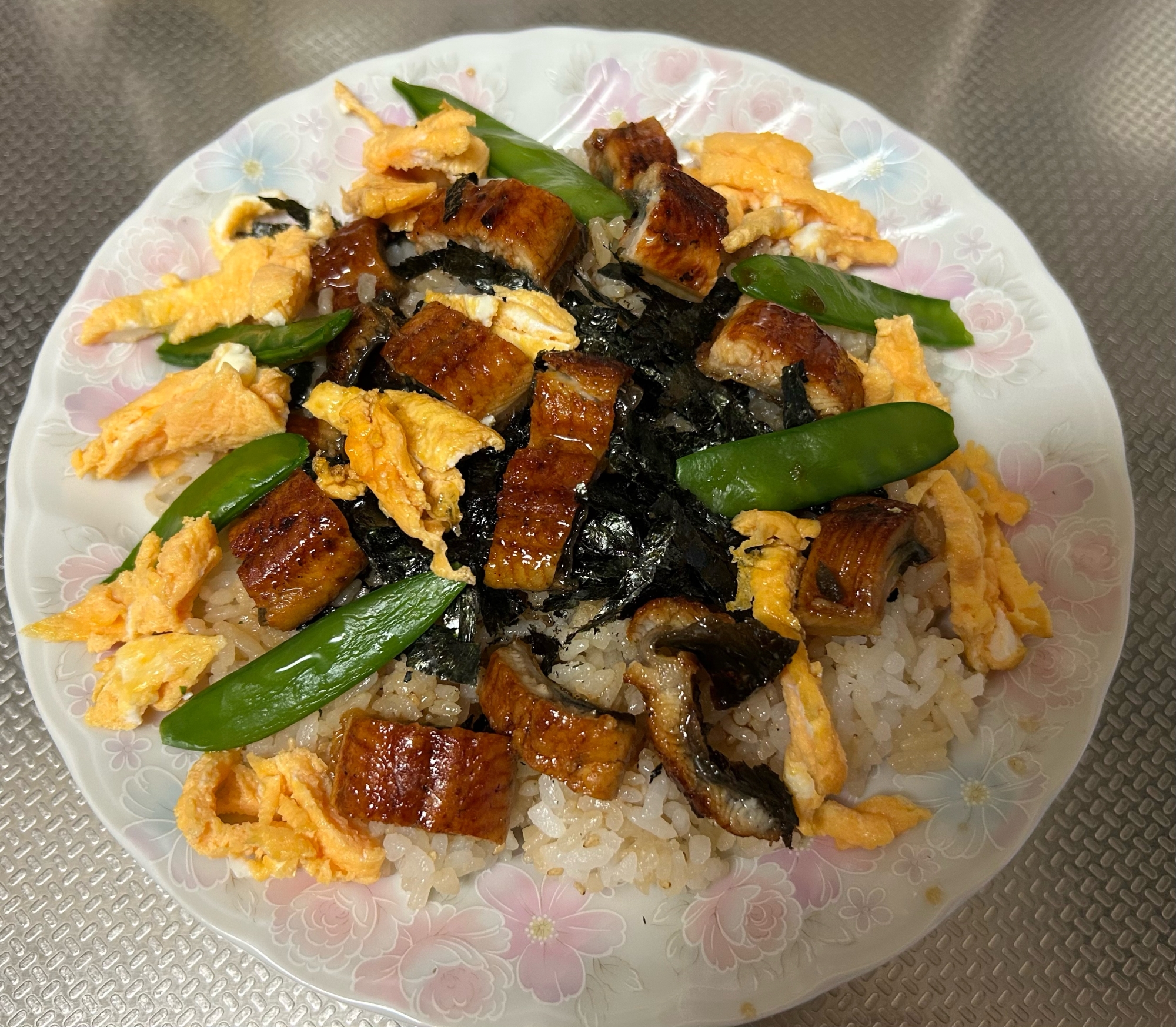 ＊鰻のちらし寿司＊