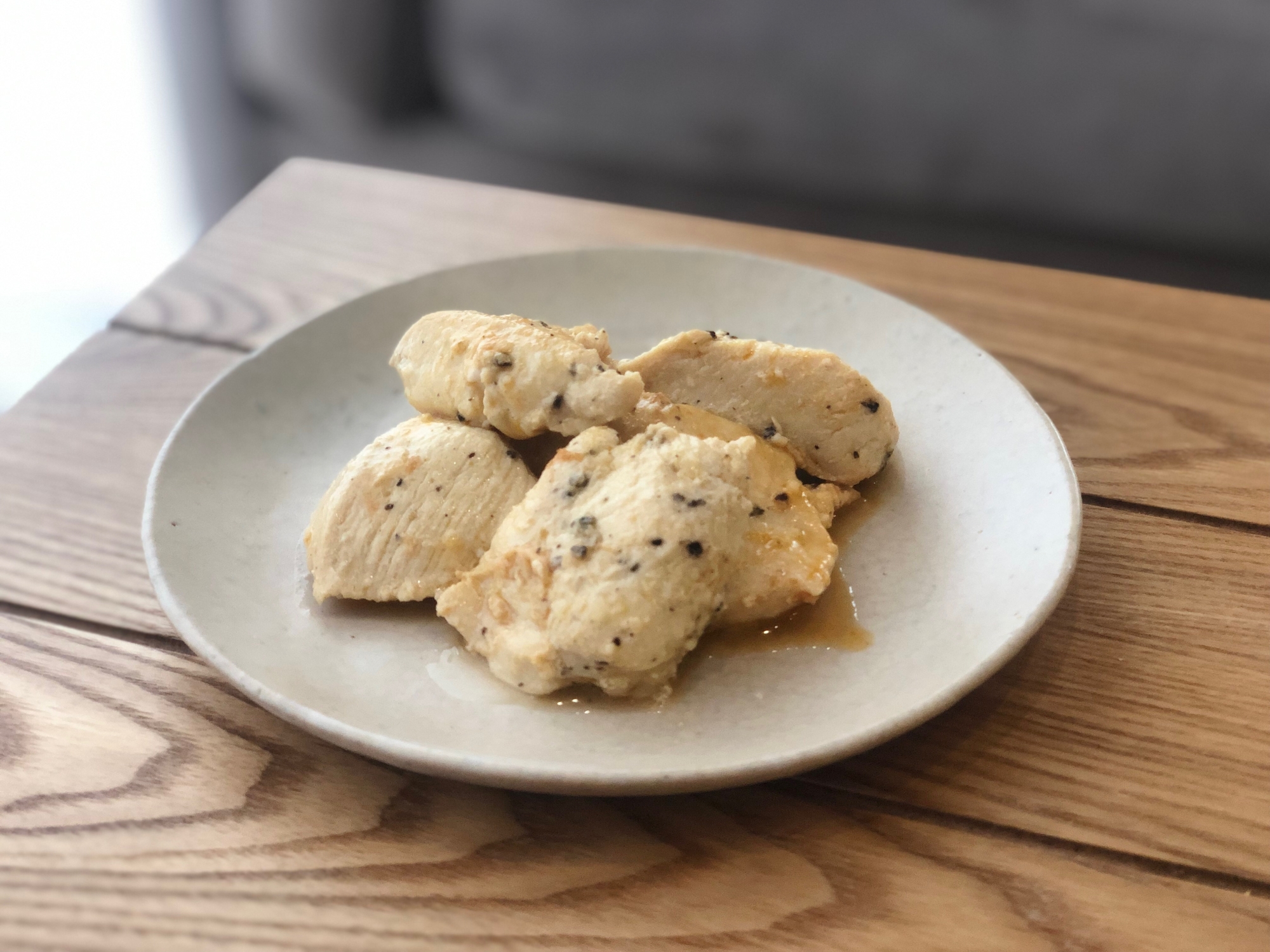 冷凍下味！鶏むね肉の塩レモン焼き