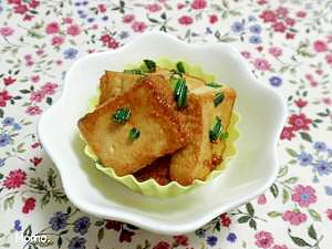 絹揚げの焼肉のタレ炒め レシピ 作り方 By Momo 楽天レシピ