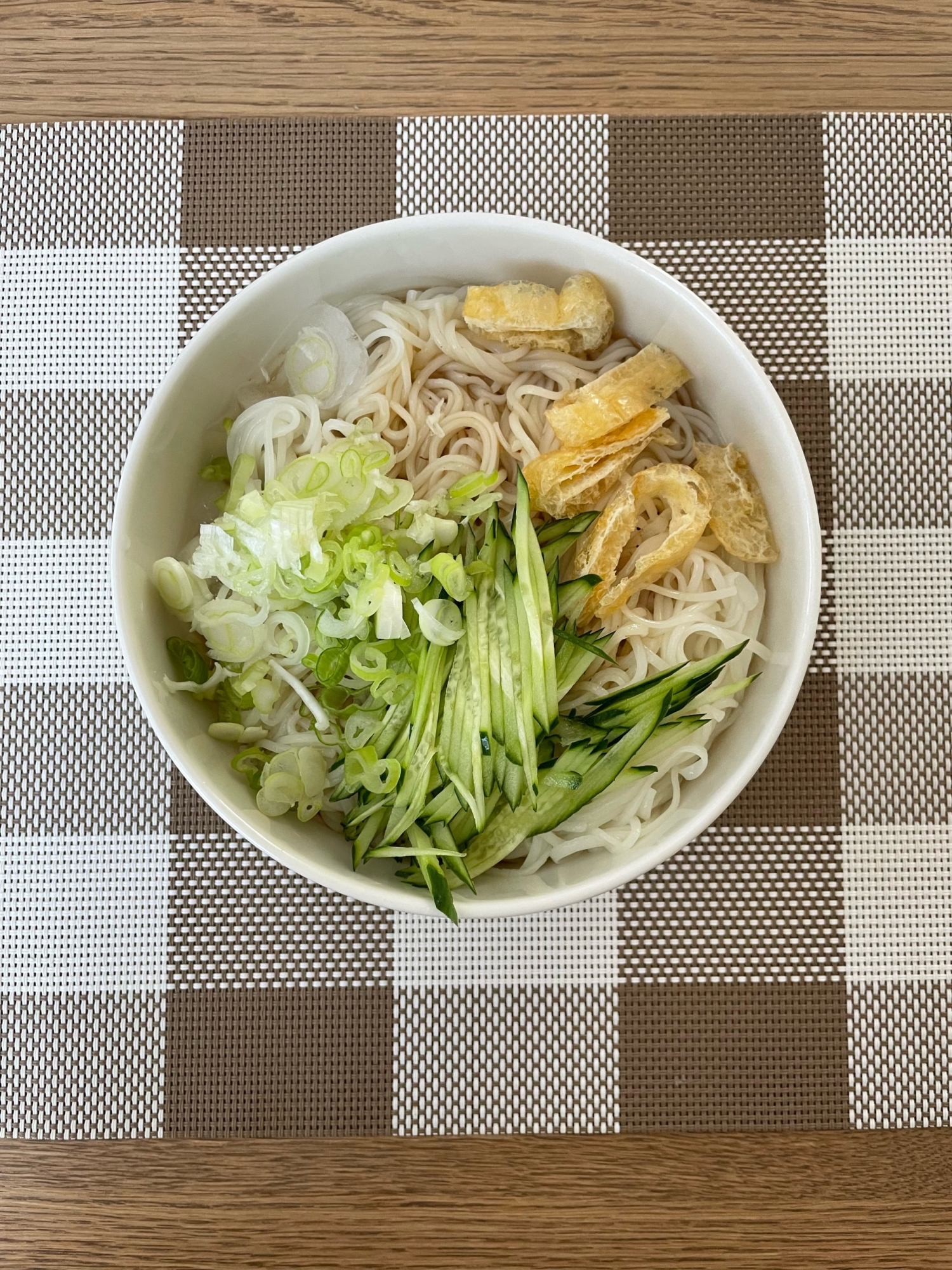 きゅうりと油揚げのそうめん レシピ 作り方 By Sancyu3 楽天レシピ