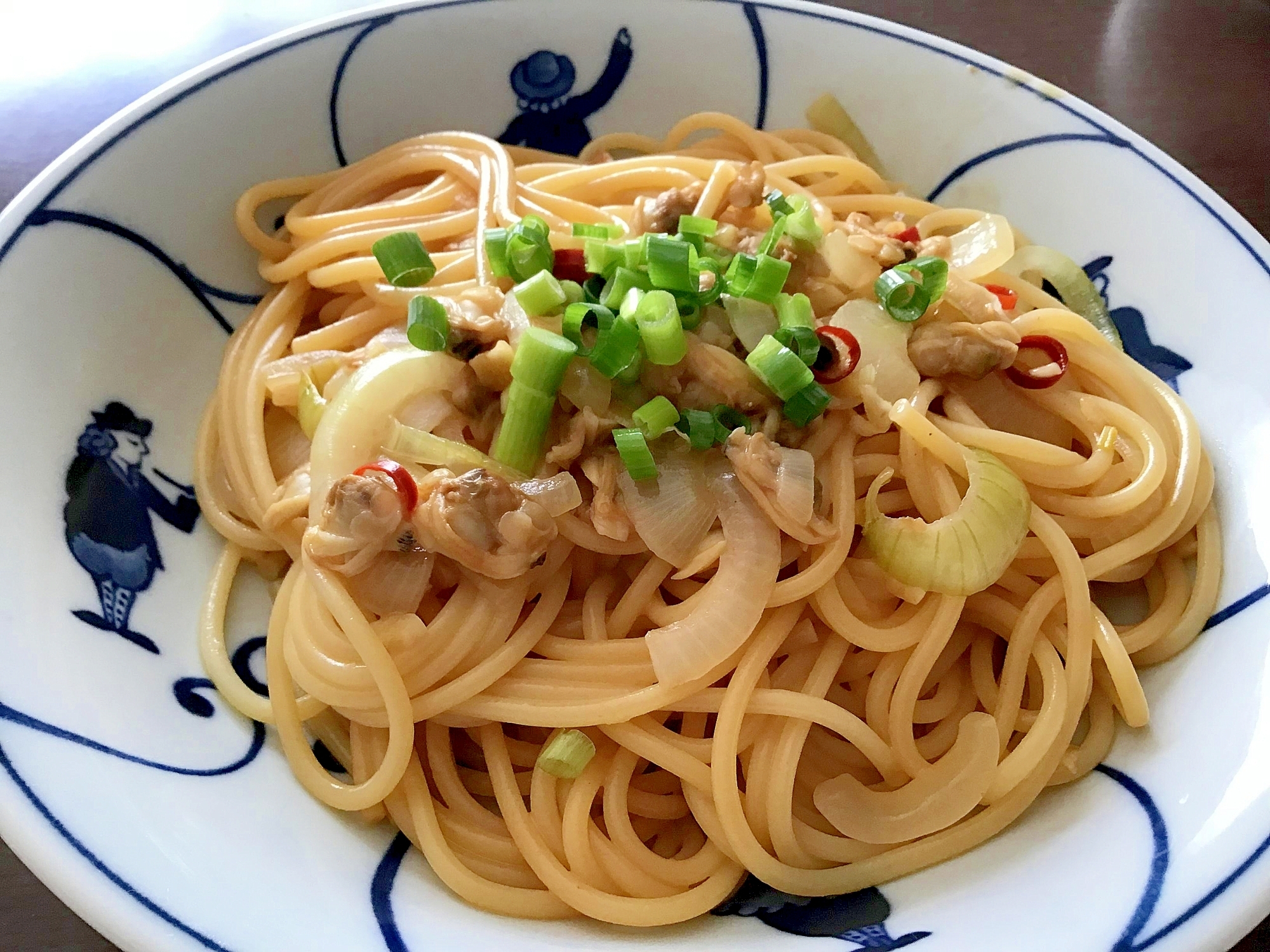 アサリのバター醤油パスタ