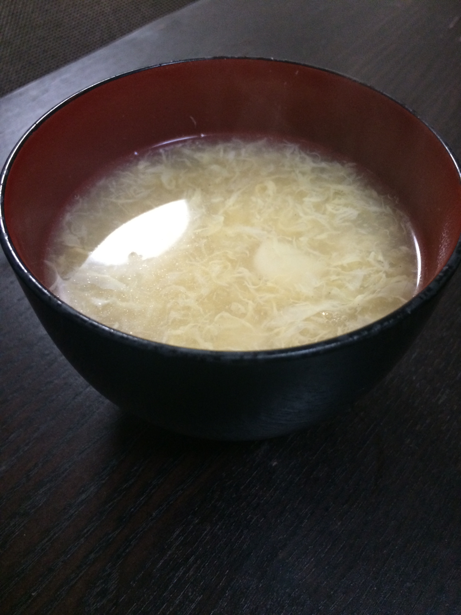 ダシダで豆腐のかきたまスープ